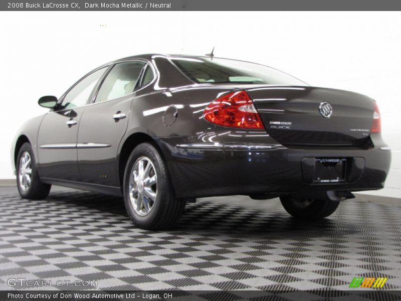 Dark Mocha Metallic / Neutral 2008 Buick LaCrosse CX