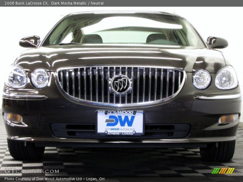 Dark Mocha Metallic / Neutral 2008 Buick LaCrosse CX