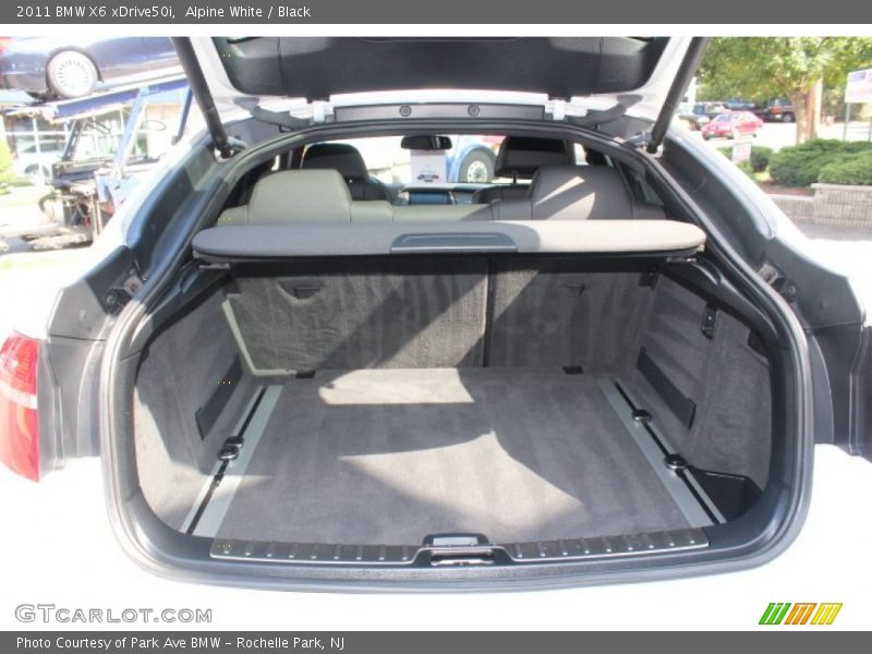 Alpine White / Black 2011 BMW X6 xDrive50i