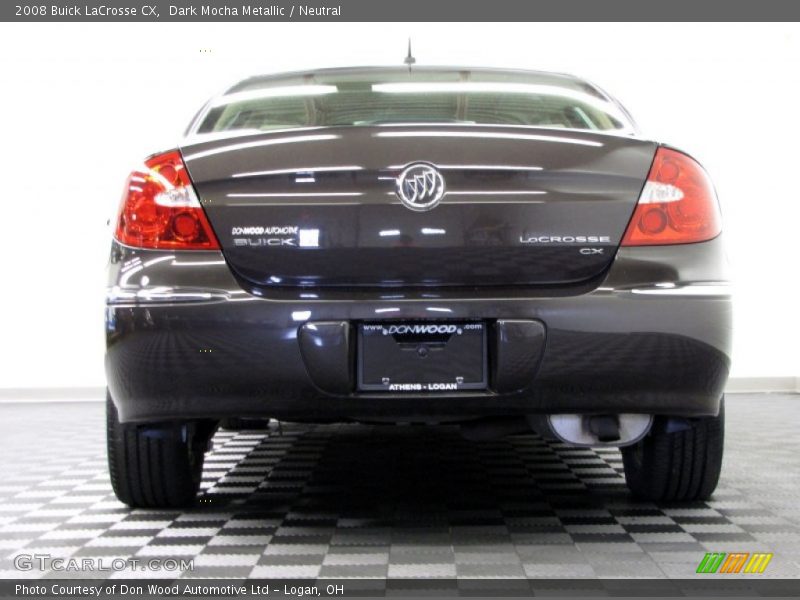 Dark Mocha Metallic / Neutral 2008 Buick LaCrosse CX