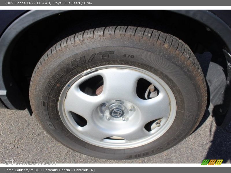 Royal Blue Pearl / Gray 2009 Honda CR-V LX 4WD
