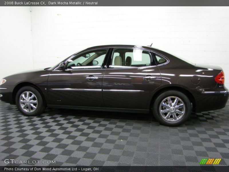 Dark Mocha Metallic / Neutral 2008 Buick LaCrosse CX