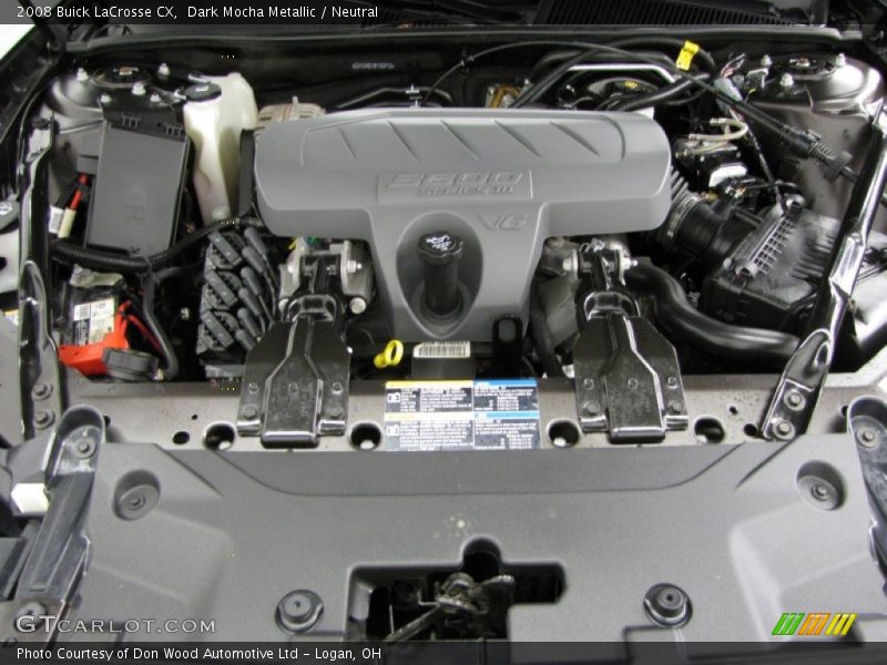 Dark Mocha Metallic / Neutral 2008 Buick LaCrosse CX