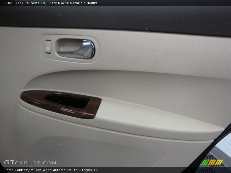 Dark Mocha Metallic / Neutral 2008 Buick LaCrosse CX