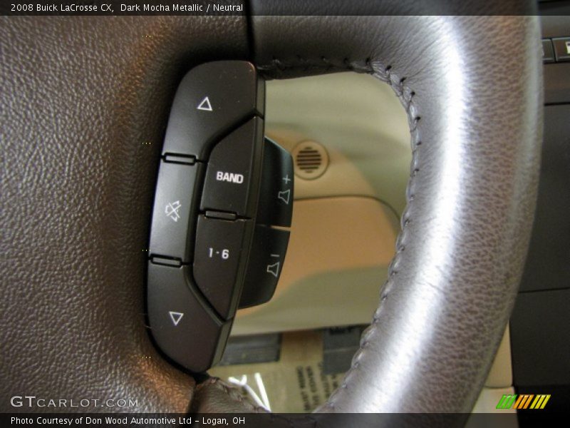 Dark Mocha Metallic / Neutral 2008 Buick LaCrosse CX