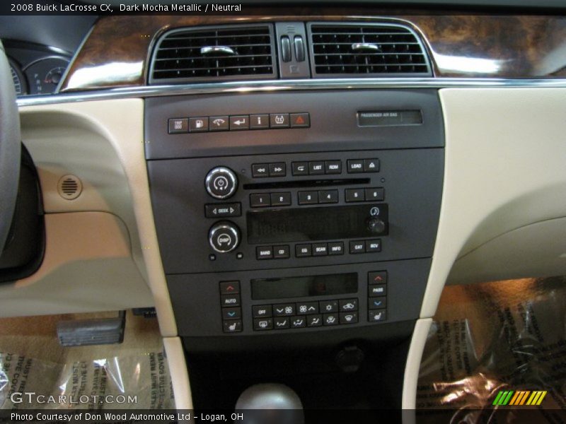 Dark Mocha Metallic / Neutral 2008 Buick LaCrosse CX