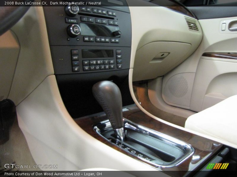 Dark Mocha Metallic / Neutral 2008 Buick LaCrosse CX