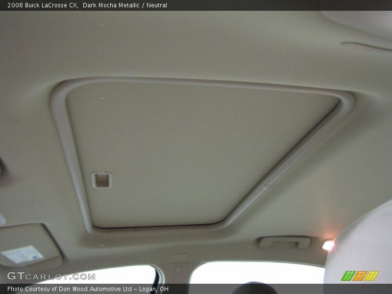 Dark Mocha Metallic / Neutral 2008 Buick LaCrosse CX