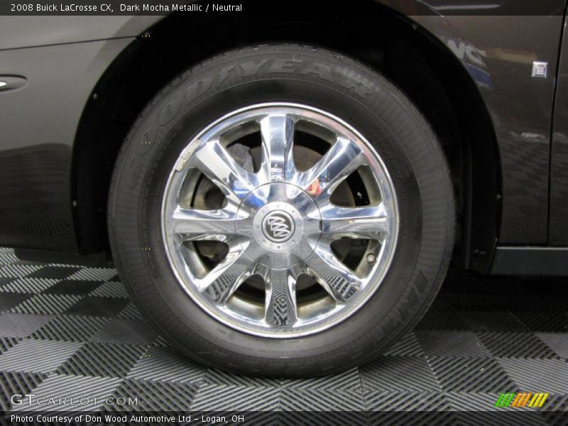 Dark Mocha Metallic / Neutral 2008 Buick LaCrosse CX