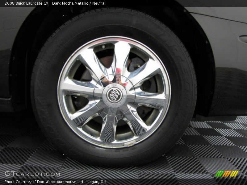 Dark Mocha Metallic / Neutral 2008 Buick LaCrosse CX