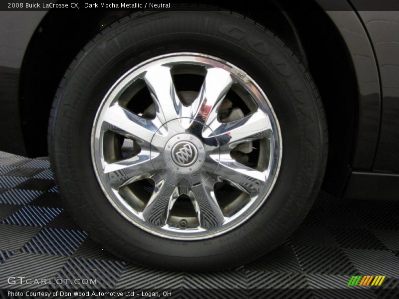 Dark Mocha Metallic / Neutral 2008 Buick LaCrosse CX