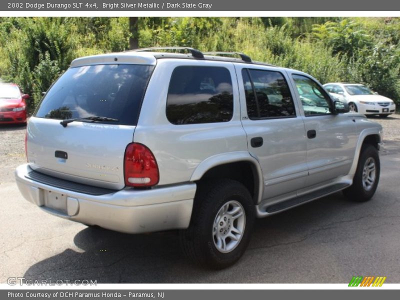 Bright Silver Metallic / Dark Slate Gray 2002 Dodge Durango SLT 4x4