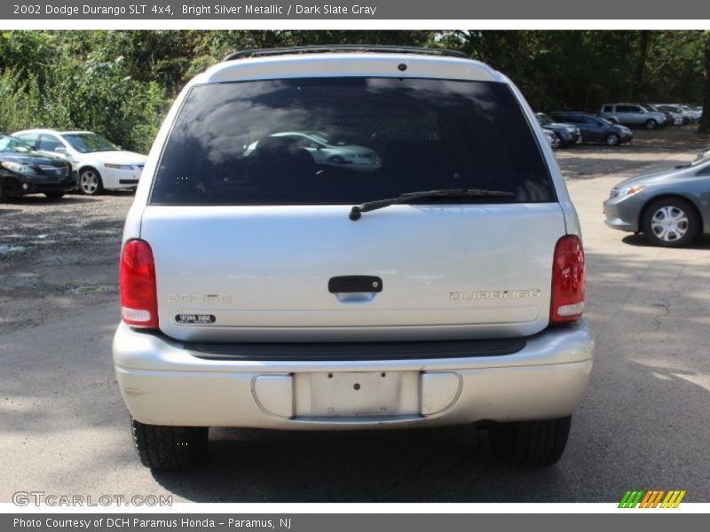 Bright Silver Metallic / Dark Slate Gray 2002 Dodge Durango SLT 4x4