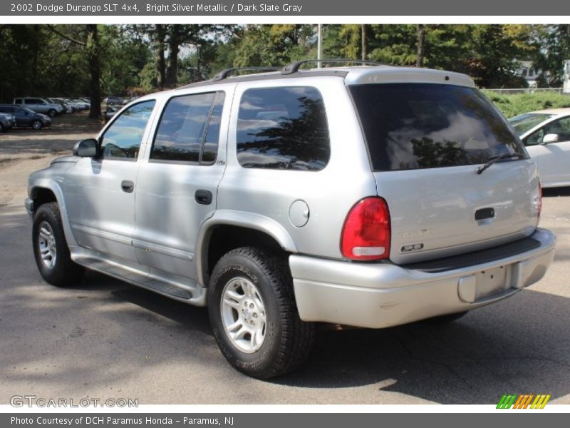 Bright Silver Metallic / Dark Slate Gray 2002 Dodge Durango SLT 4x4
