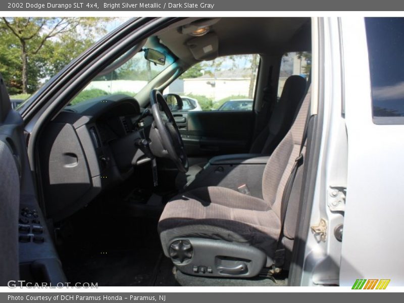 Bright Silver Metallic / Dark Slate Gray 2002 Dodge Durango SLT 4x4