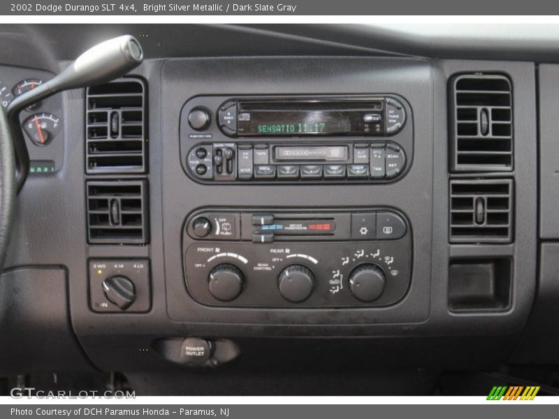 Controls of 2002 Durango SLT 4x4