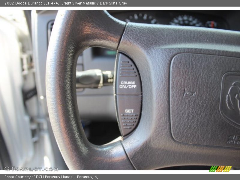 Bright Silver Metallic / Dark Slate Gray 2002 Dodge Durango SLT 4x4