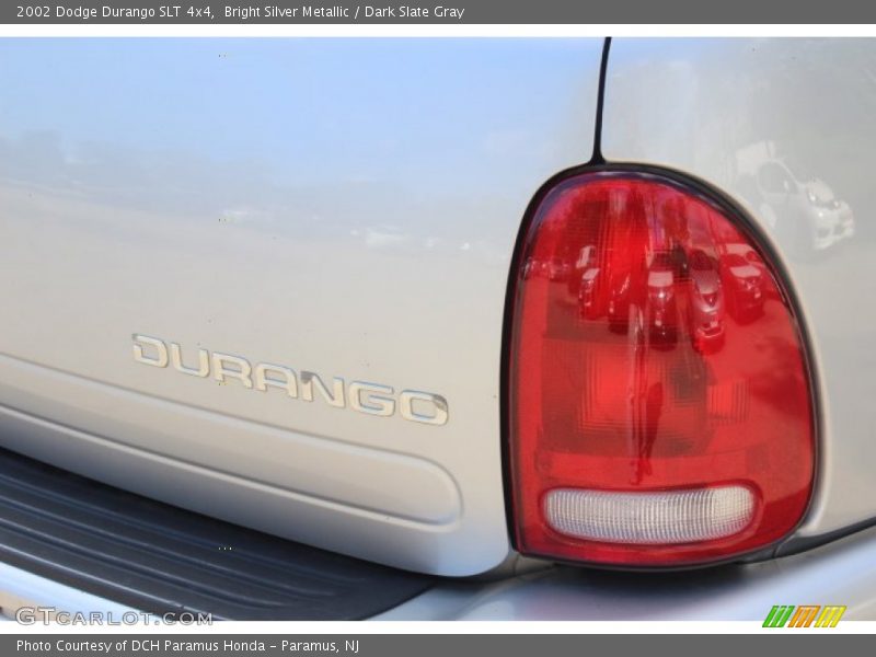 Bright Silver Metallic / Dark Slate Gray 2002 Dodge Durango SLT 4x4