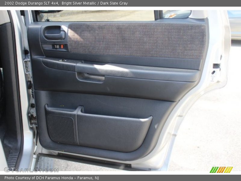 Bright Silver Metallic / Dark Slate Gray 2002 Dodge Durango SLT 4x4