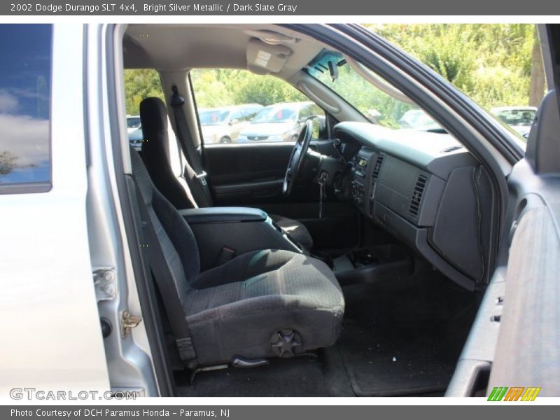 Bright Silver Metallic / Dark Slate Gray 2002 Dodge Durango SLT 4x4