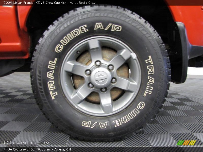  2004 Frontier XE V6 Crew Cab 4x4 Wheel