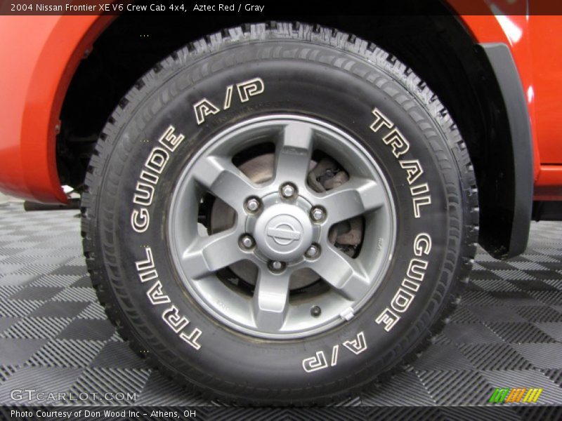  2004 Frontier XE V6 Crew Cab 4x4 Wheel