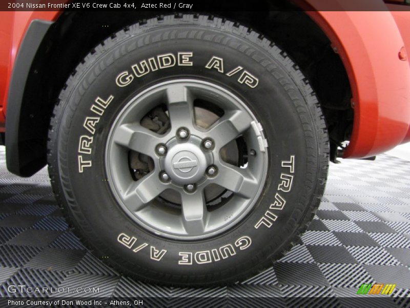  2004 Frontier XE V6 Crew Cab 4x4 Wheel