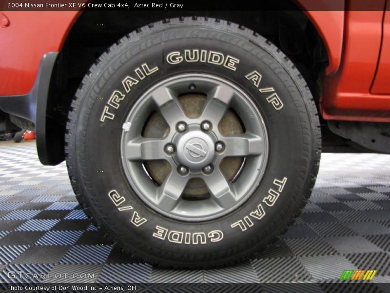  2004 Frontier XE V6 Crew Cab 4x4 Wheel