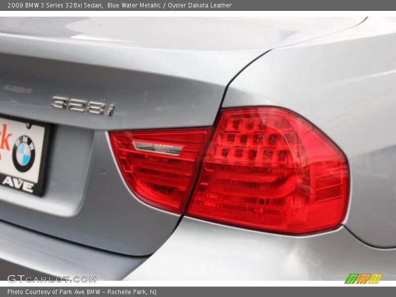 Blue Water Metallic / Oyster Dakota Leather 2009 BMW 3 Series 328xi Sedan