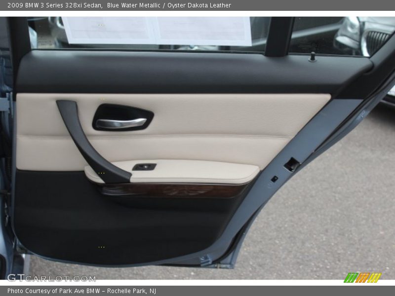 Blue Water Metallic / Oyster Dakota Leather 2009 BMW 3 Series 328xi Sedan