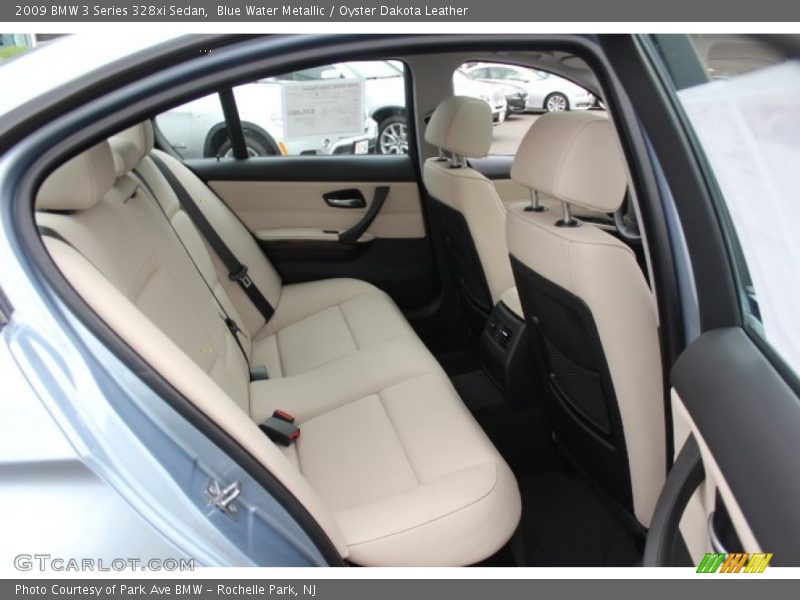 Blue Water Metallic / Oyster Dakota Leather 2009 BMW 3 Series 328xi Sedan