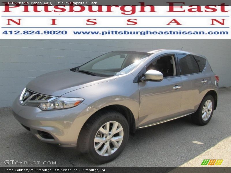 Platinum Graphite / Black 2011 Nissan Murano S AWD