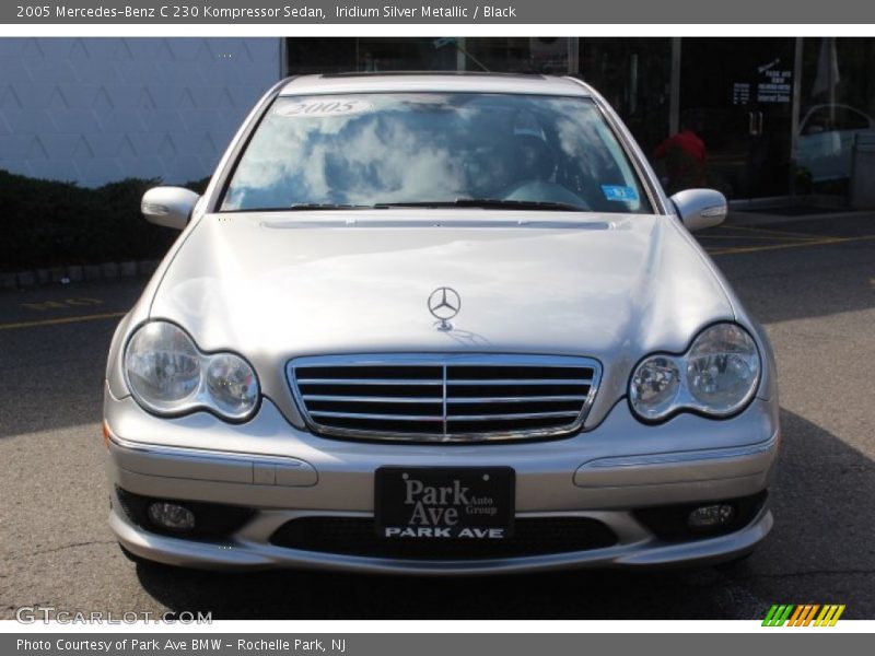 Iridium Silver Metallic / Black 2005 Mercedes-Benz C 230 Kompressor Sedan