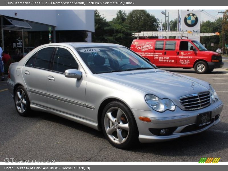 Iridium Silver Metallic / Black 2005 Mercedes-Benz C 230 Kompressor Sedan