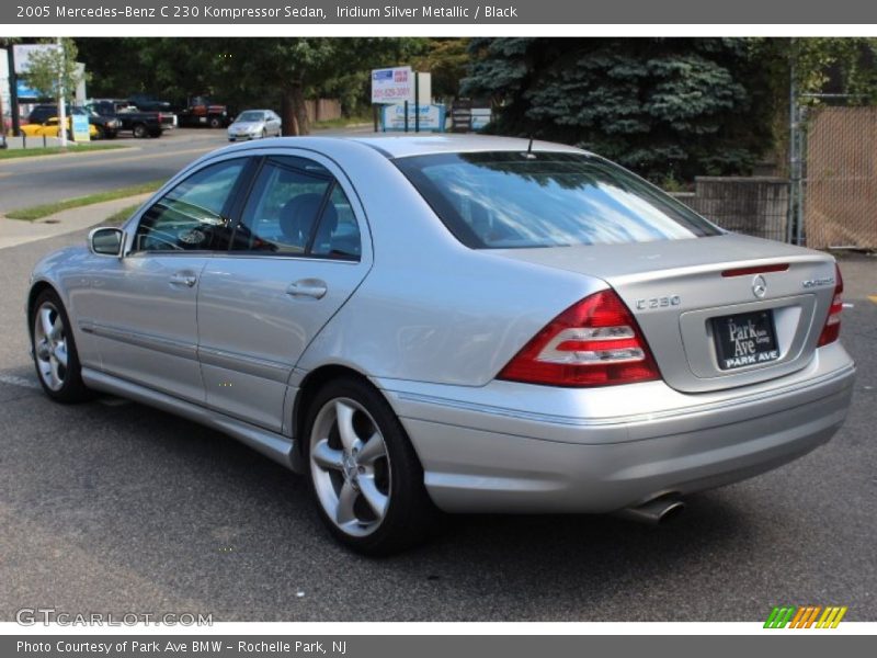 Iridium Silver Metallic / Black 2005 Mercedes-Benz C 230 Kompressor Sedan