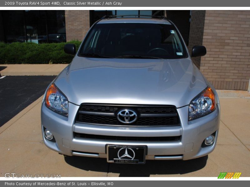 Classic Silver Metallic / Ash Gray 2009 Toyota RAV4 Sport 4WD