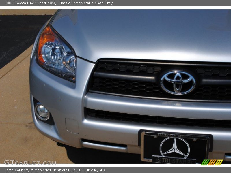 Classic Silver Metallic / Ash Gray 2009 Toyota RAV4 Sport 4WD