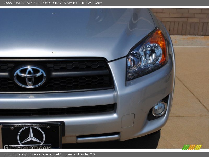 Classic Silver Metallic / Ash Gray 2009 Toyota RAV4 Sport 4WD