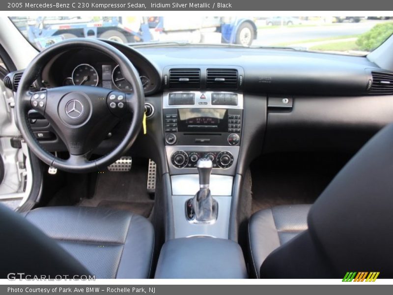 Iridium Silver Metallic / Black 2005 Mercedes-Benz C 230 Kompressor Sedan