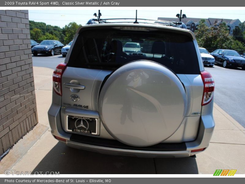 Classic Silver Metallic / Ash Gray 2009 Toyota RAV4 Sport 4WD