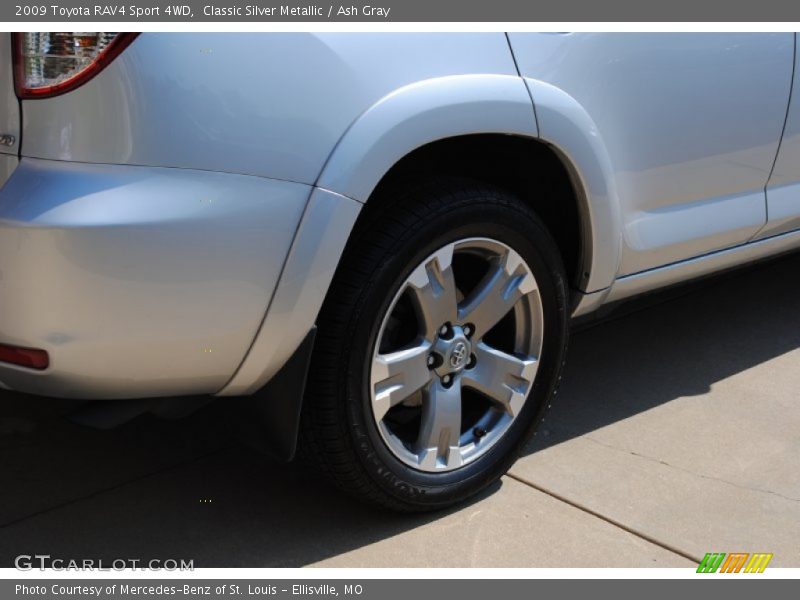 Classic Silver Metallic / Ash Gray 2009 Toyota RAV4 Sport 4WD