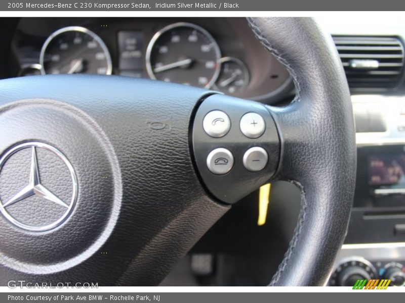Iridium Silver Metallic / Black 2005 Mercedes-Benz C 230 Kompressor Sedan