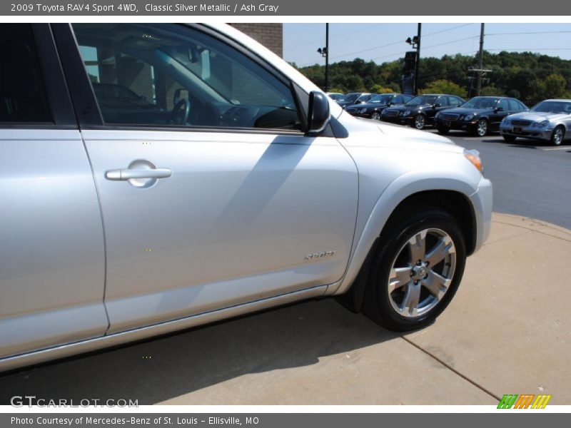 Classic Silver Metallic / Ash Gray 2009 Toyota RAV4 Sport 4WD