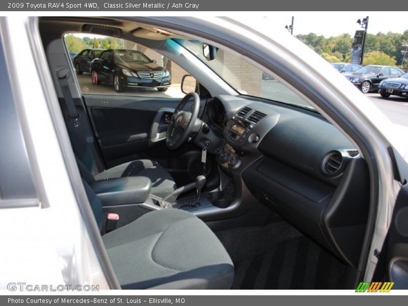 Classic Silver Metallic / Ash Gray 2009 Toyota RAV4 Sport 4WD