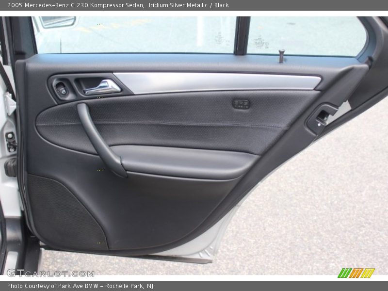 Iridium Silver Metallic / Black 2005 Mercedes-Benz C 230 Kompressor Sedan