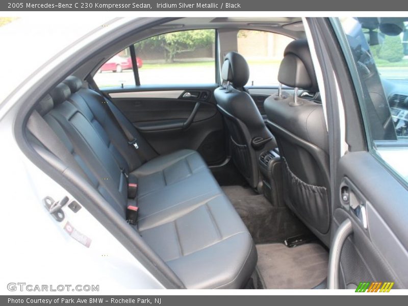 Iridium Silver Metallic / Black 2005 Mercedes-Benz C 230 Kompressor Sedan