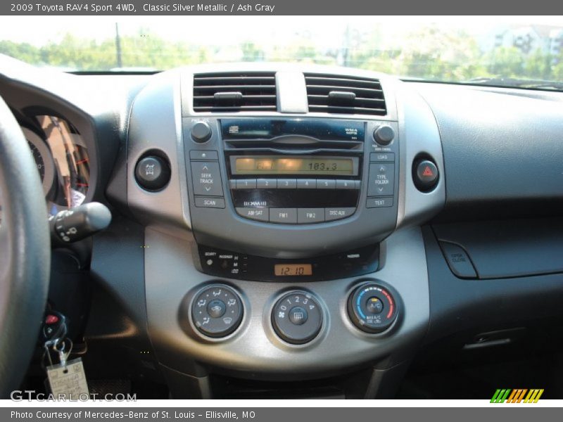Classic Silver Metallic / Ash Gray 2009 Toyota RAV4 Sport 4WD