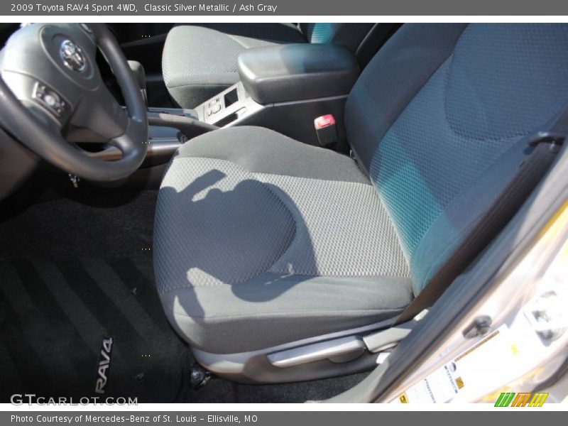 Classic Silver Metallic / Ash Gray 2009 Toyota RAV4 Sport 4WD