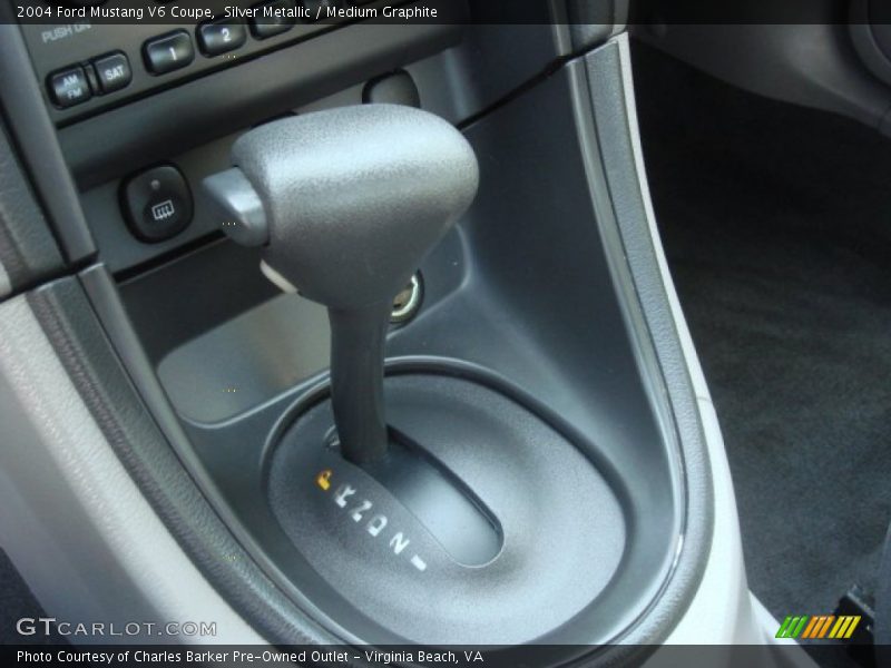 Silver Metallic / Medium Graphite 2004 Ford Mustang V6 Coupe