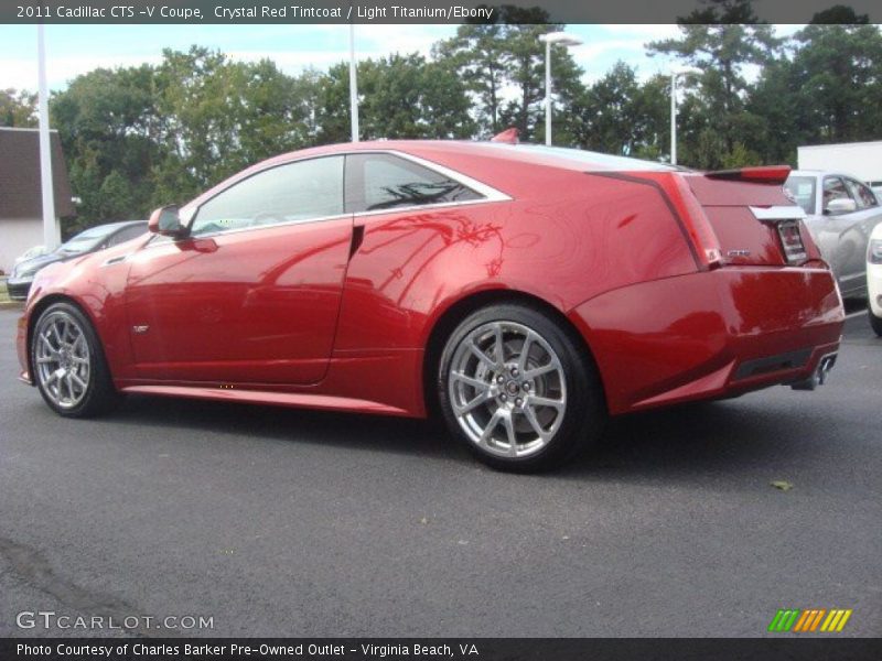 2011 CTS -V Coupe Crystal Red Tintcoat